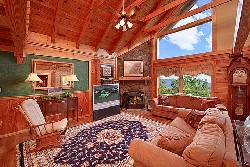 Black Bear Vista LodgeBlack Bear Vista Lodge living room